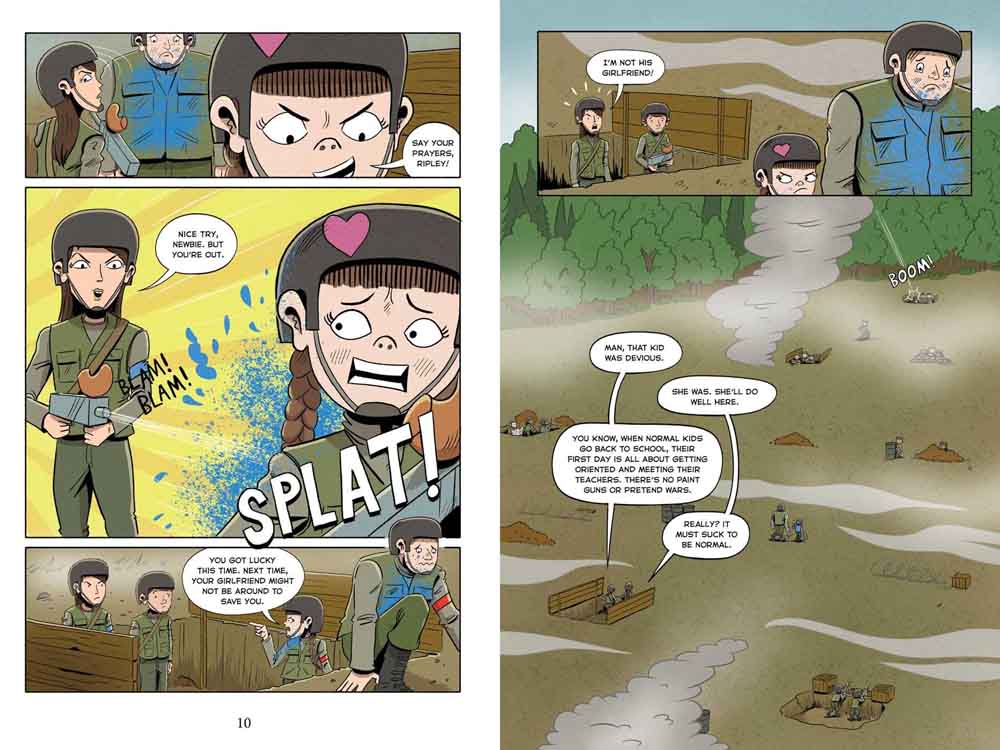 Spy School Graphic Novel #02, Spy Camp (Stuart Gibbs)-Fiction: 偵探懸疑 Detective & Mystery-買書書 BuyBookBook