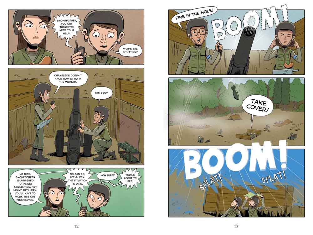 Spy School Graphic Novel #02, Spy Camp (Stuart Gibbs)-Fiction: 偵探懸疑 Detective & Mystery-買書書 BuyBookBook