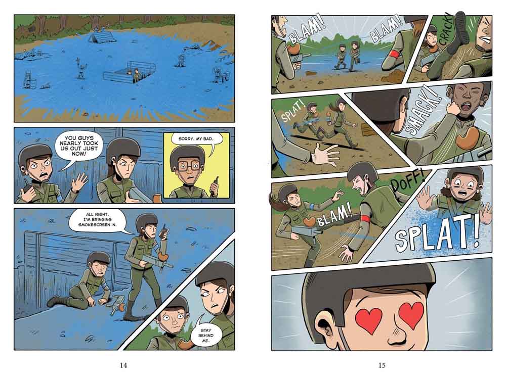 Spy School Graphic Novel #02, Spy Camp (Stuart Gibbs)-Fiction: 偵探懸疑 Detective & Mystery-買書書 BuyBookBook