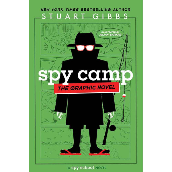 Spy School Graphic Novel #02, Spy Camp (Stuart Gibbs)-Fiction: 偵探懸疑 Detective & Mystery-買書書 BuyBookBook