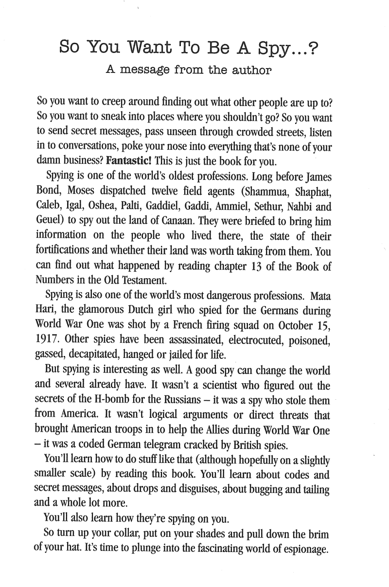Spy's Handbook, The (20th Anniversary Edition) (Herbie Brennan)-Nonfiction: 常識通識 General Knowledge-買書書 BuyBookBook