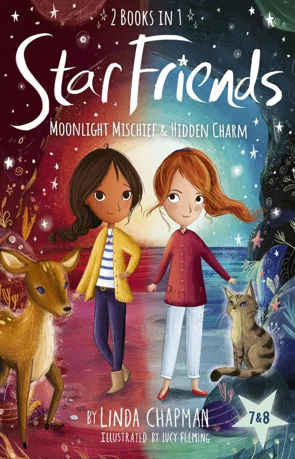 Star Friends 2 Books in 1: Moonlight Mischief & Hidden Charm-Children’s / Teenage fiction: Fantasy-買書書 BuyBookBook