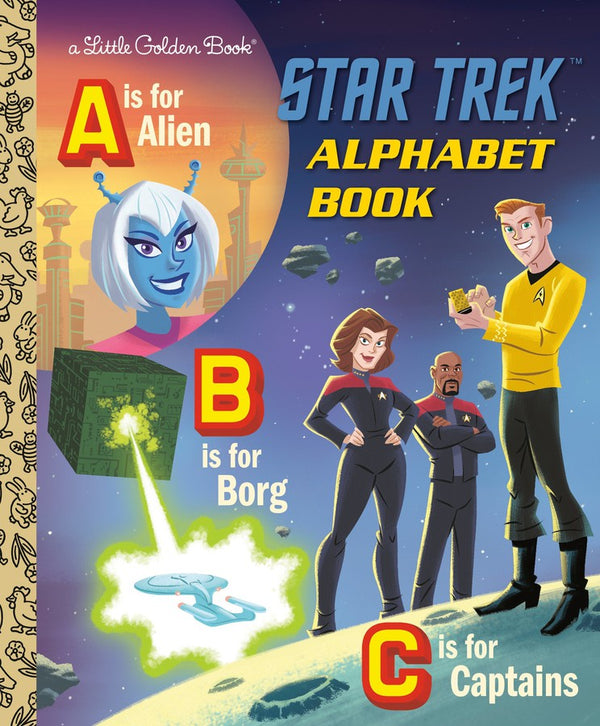 Star Trek Alphabet Book (Star Trek)-Children’s / Teenage fiction: General and modern fiction-買書書 BuyBookBook