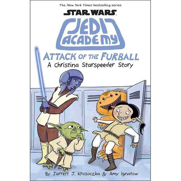 Star Wars Jedi Academy #08 Attack of the Furball (Hardback) (Jarrett J. Krosoczka) Scholastic