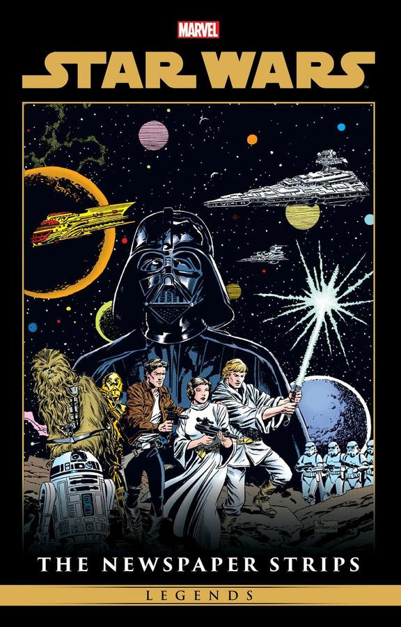 Star Wars Legends: The Newspaper Strips Omnibus Al Williamson Early Adventures Cover-Graphic novel / Comic book / Manga: genres-買書書 BuyBookBook