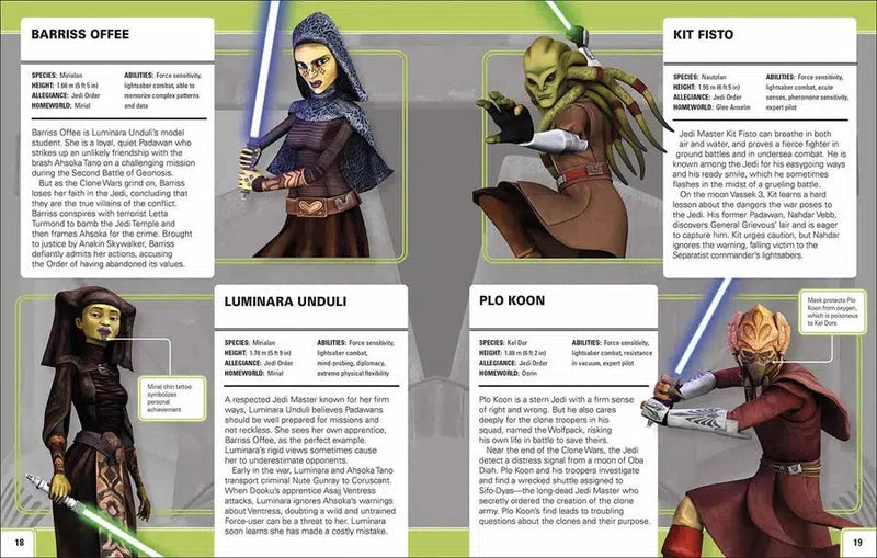 Star Wars - The Clone Wars Character Encyclopedia (Hardback) DK UK