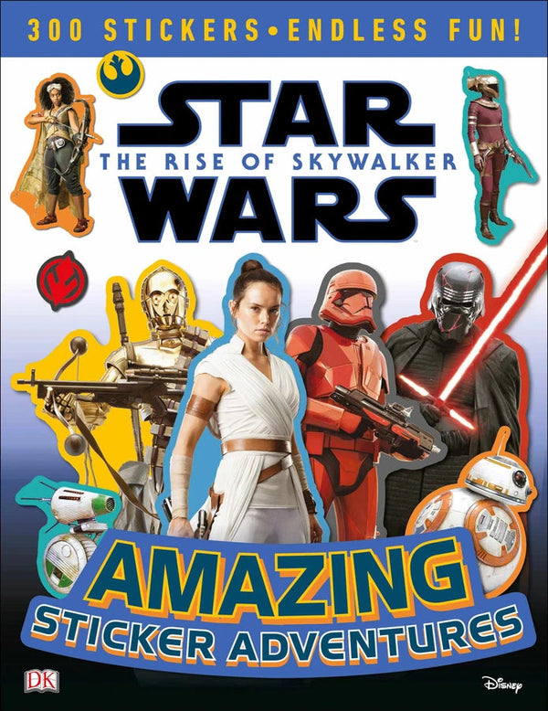 Star Wars The Rise of Skywalker Amazing Sticker Adventures-Children’s interactive and activity books and kits-買書書 BuyBookBook