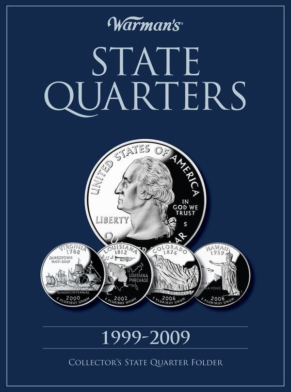 State Quarters 1999-2009 Collector's Folder-Collecting coins, banknotes, medals and other related items-買書書 BuyBookBook