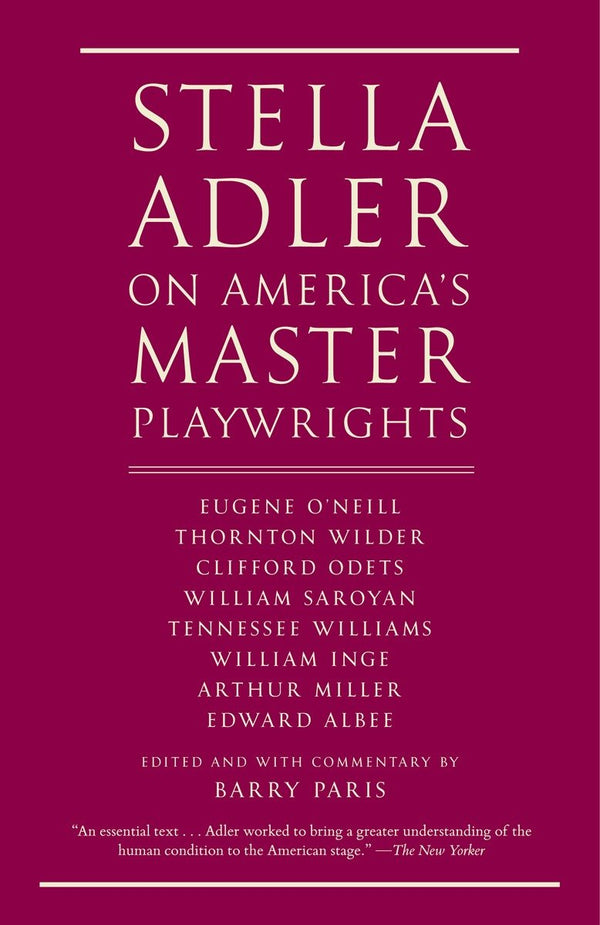 Stella Adler on America's Master Playwrights-Literature and Literary studies-買書書 BuyBookBook