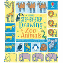 Step-by-step Drawing Zoo Animals Usborne