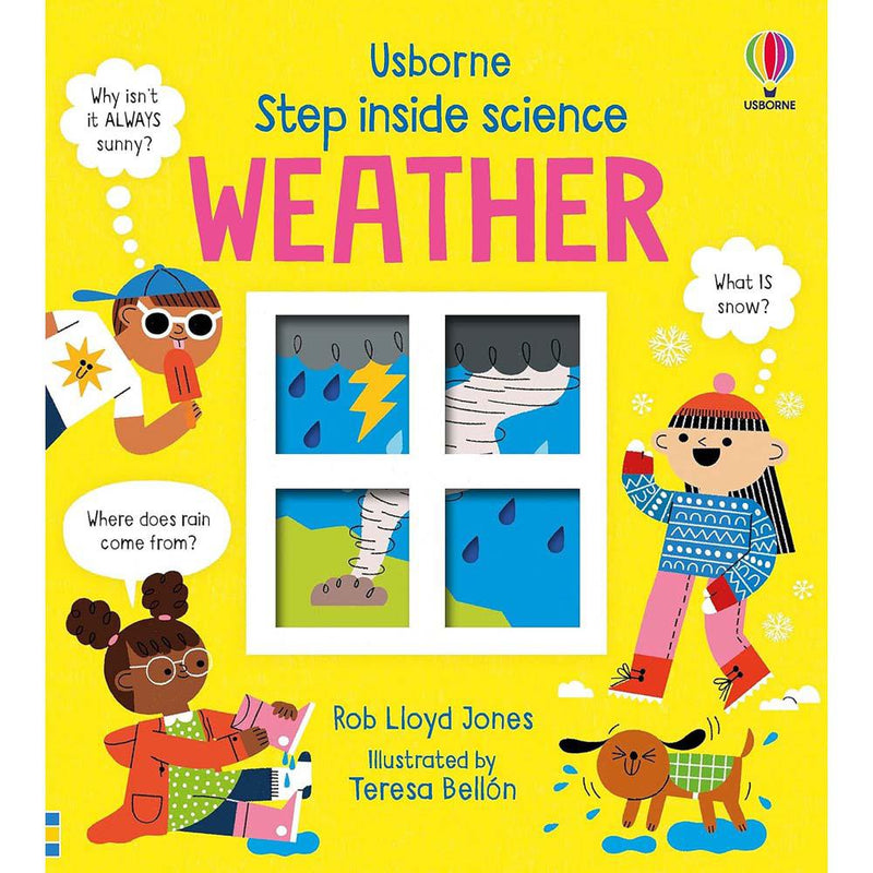 Step inside Science: Weather (Usborne) (Rob Lloyd Jones)-Nonfiction: 科學科技 Science & Technology-買書書 BuyBookBook