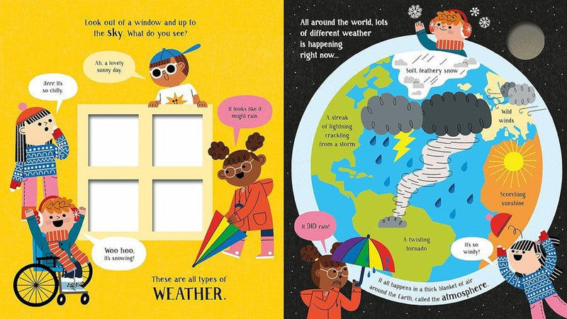 Step inside Science: Weather (Usborne) (Rob Lloyd Jones)-Nonfiction: 科學科技 Science & Technology-買書書 BuyBookBook