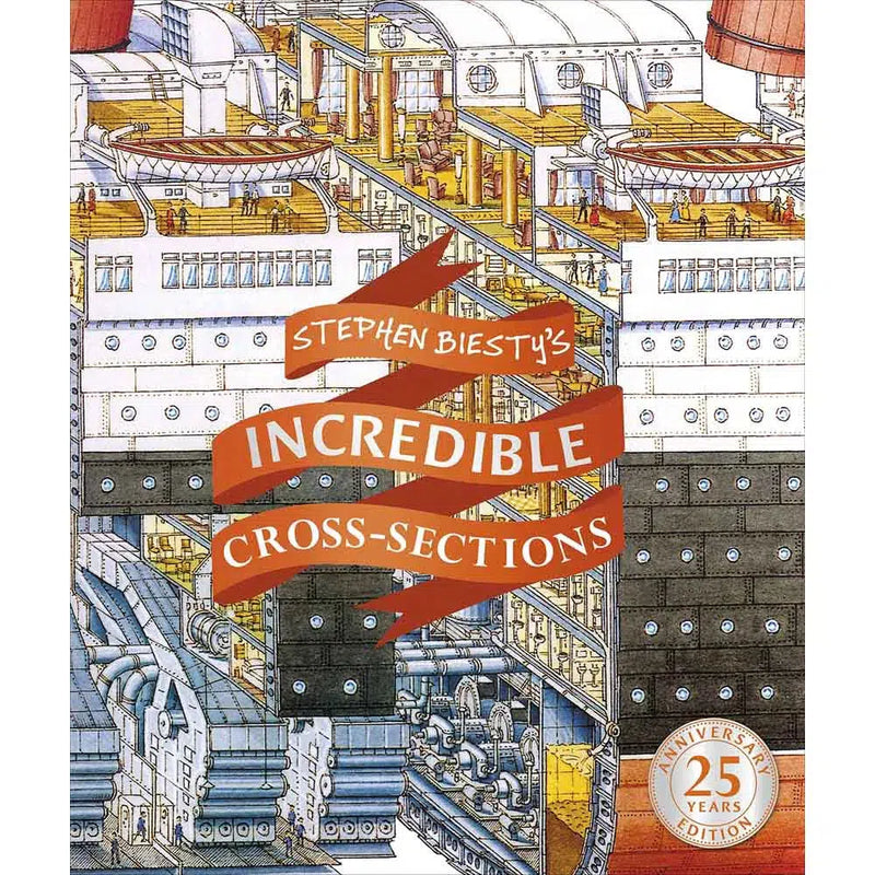 Stephen Biesty's Incredible Cross-Sections-Nonfiction: 常識通識 General Knowledge-買書書 BuyBookBook