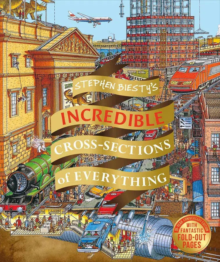 Stephen Biesty's Incredible Cross Sections of Everything-Children’s / Teenage general interest: Science and technology-買書書 BuyBookBook