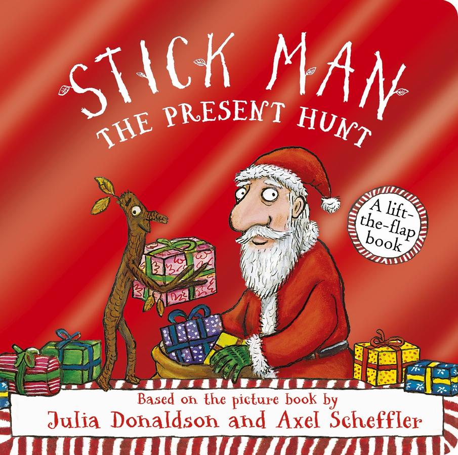 Stick Man - The Present Hunt: A lift-the-flap adventure (Foiled Edition)-Children’s picture books-買書書 BuyBookBook