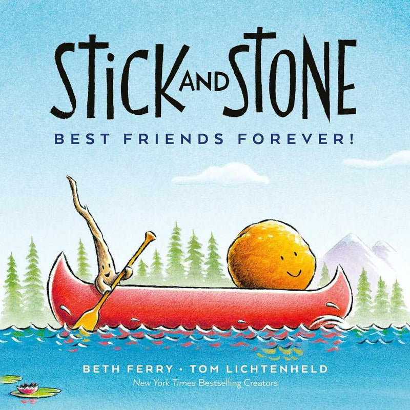 Stick and Stone Best Friends Forever! (Beth Ferry)-Fiction: 歷險科幻 Adventure & Science Fiction-買書書 BuyBookBook