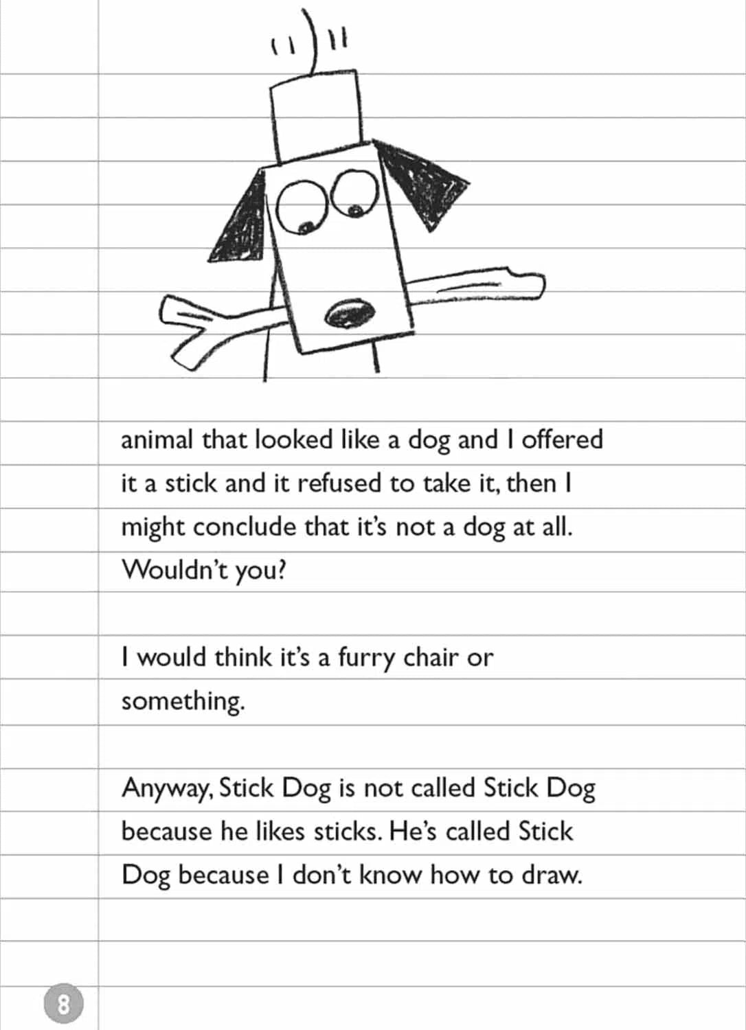 Stick Dog #01 (Paperback) - 買書書 BuyBookBook