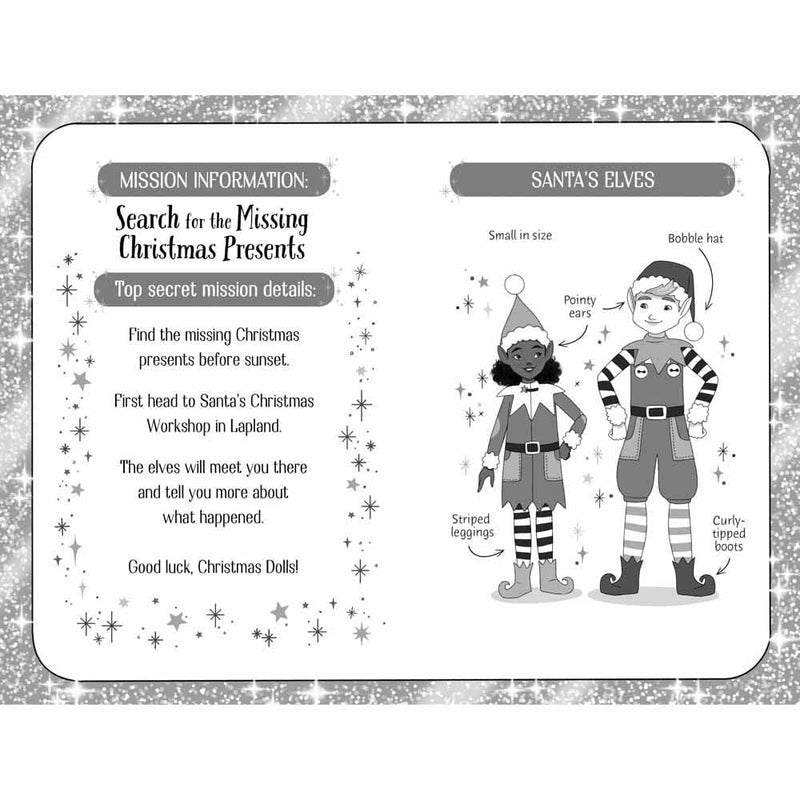 Sticker Dolly Stories Special - Christmas Mystery (Zanna Davidson) Usborne