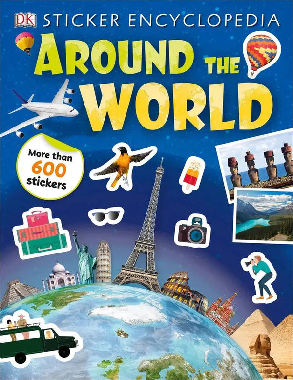 Sticker Encyclopedia Around the World-Children’s interactive and activity books and kits-買書書 BuyBookBook