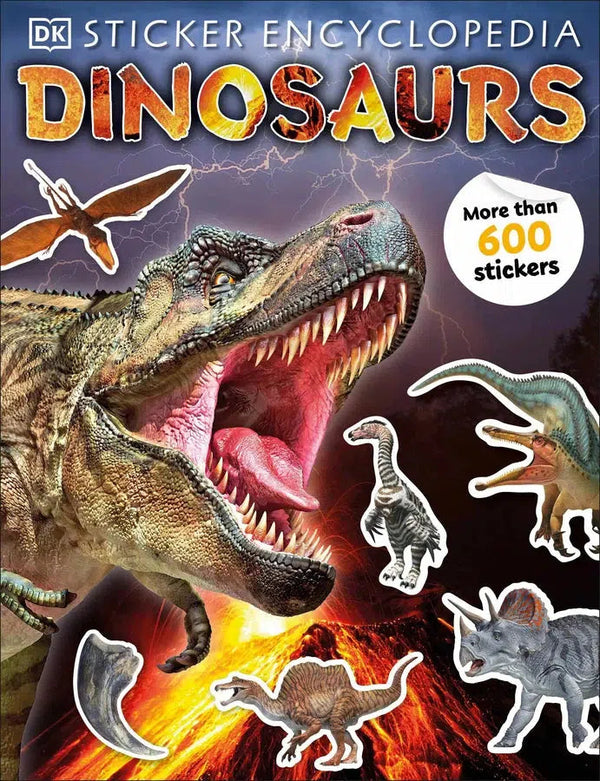 Sticker Encyclopedia Dinosaurs-Children’s / Teenage general interest: Nature and animals-買書書 BuyBookBook