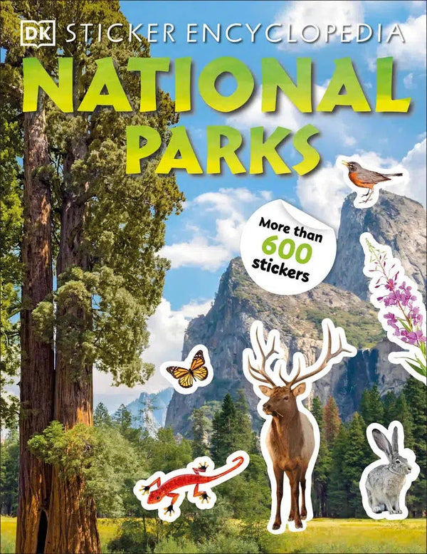 Sticker Encyclopedia National Parks-Children’s interactive and activity: papercrafts-買書書 BuyBookBook