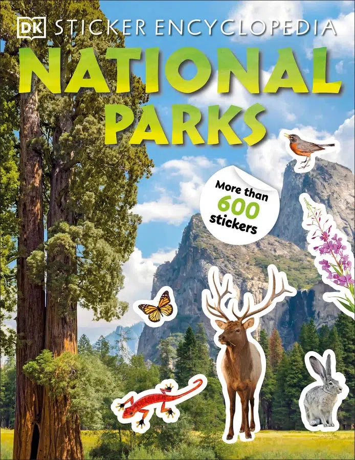 Sticker Encyclopedia National Parks-Children’s interactive and activity: papercrafts-買書書 BuyBookBook