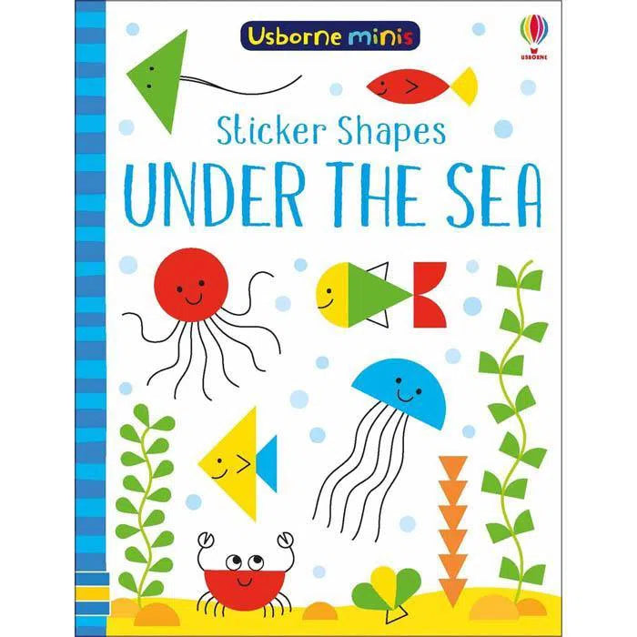 Sticker shapes under the sea (Mini) Usborne