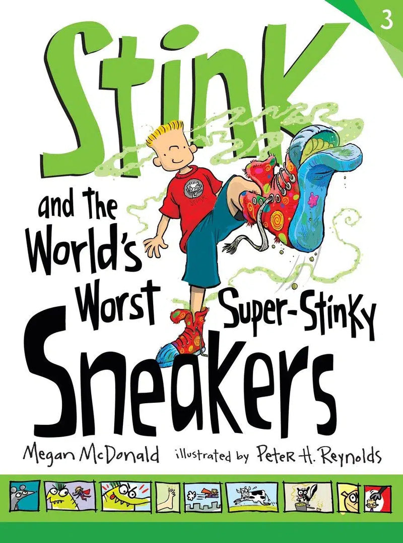 Stink and the World's Worst Super-Stinky Sneakers-Children’s / Teenage fiction: General and modern fiction-買書書 BuyBookBook