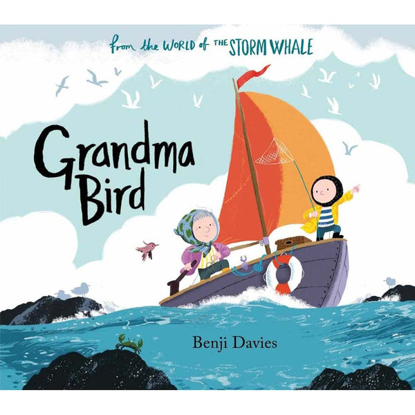 Storm Whale, The #03 Grandma Bird (Benji Davies)-Fiction: 兒童繪本 Picture Books-買書書 BuyBookBook