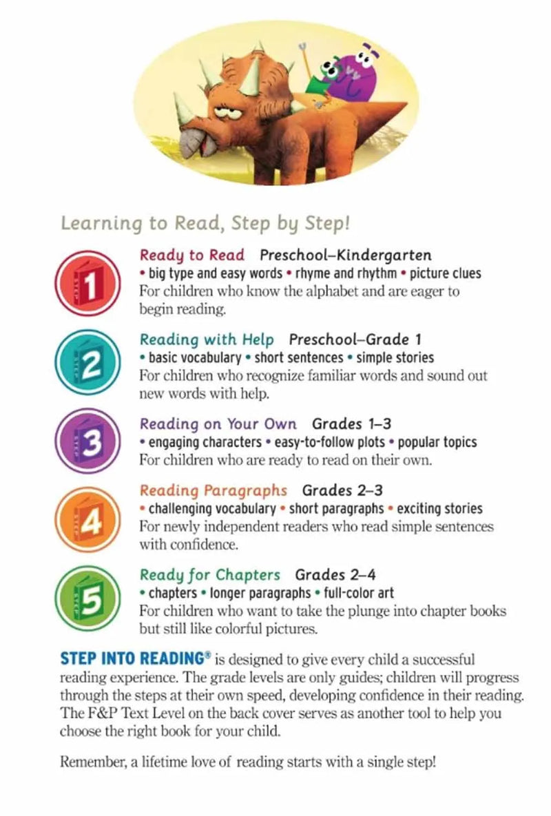 StoryBots: Tyrannosaurus Rex (Step into Reading L1)-Fiction: 橋樑章節 Early Readers-買書書 BuyBookBook