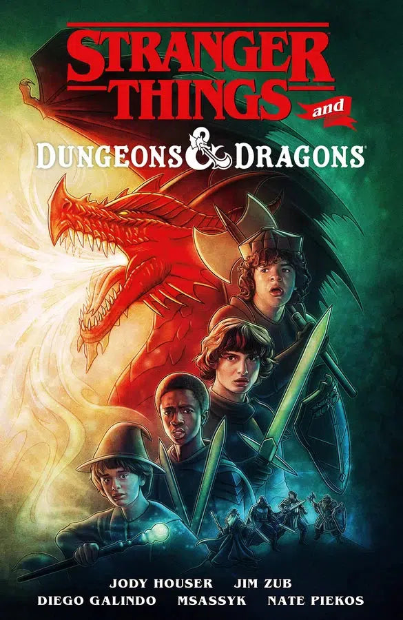 Stranger Things and Dungeons & Dragons (Graphic Novel)-Graphic novel / Comic book / Manga: genres-買書書 BuyBookBook