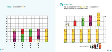 算數好好玩：角色數棒積木卡 玩出兒童算數力(隨書附贈數棒積木卡桌遊組)-Children’s Educational: Mathematics/ science/ technology-買書書 BuyBookBook