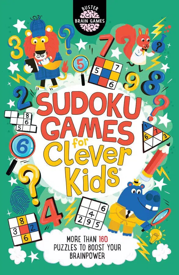 Sudoku Games for Clever Kids®-Children’s / Teenage general interest: Puzzles and quizzes-買書書 BuyBookBook