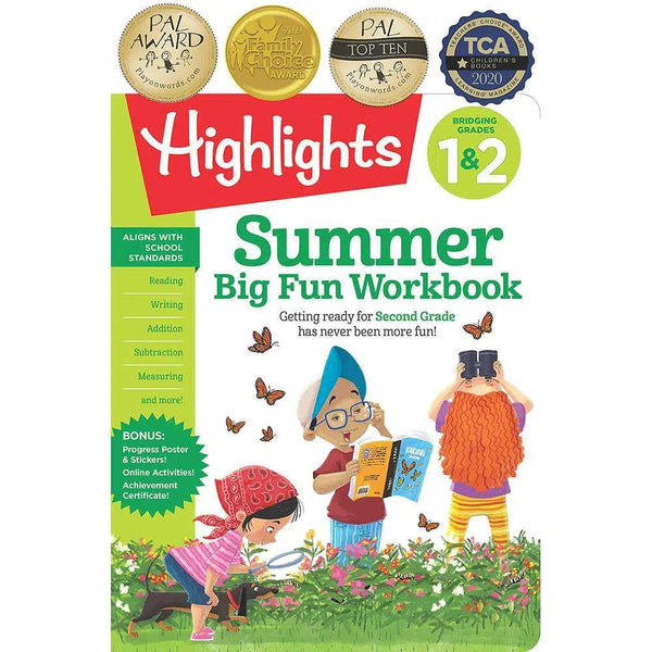 Summer Big Fun Workbook Bridging Grades 1 & 2-Children’s / Teenage general interest: General knowledge and interesting facts-買書書 BuyBookBook