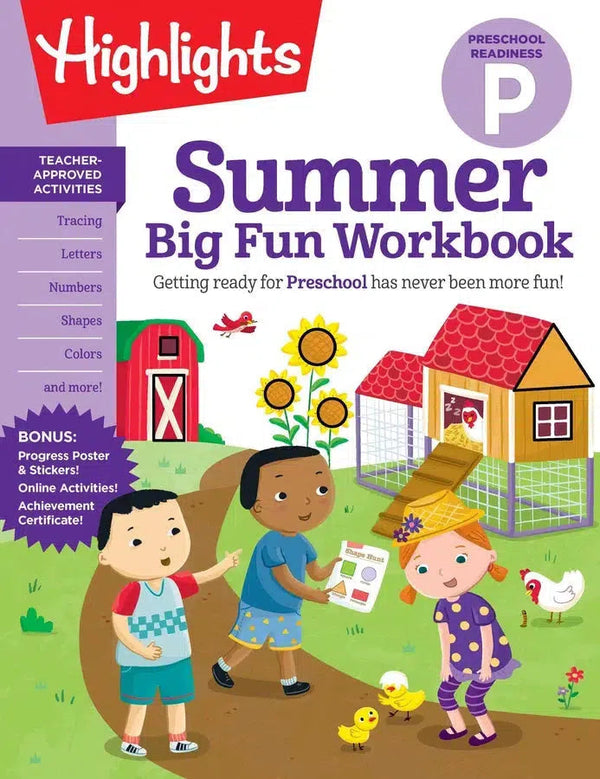 Summer Big Fun Workbook Preschool Readiness-Children’s / Teenage general interest: General knowledge and interesting facts-買書書 BuyBookBook