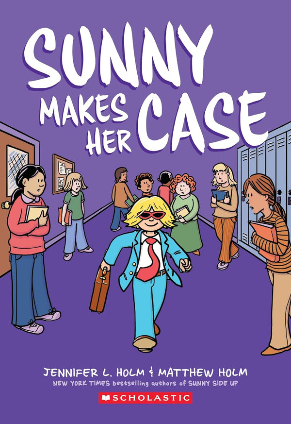 Sunny series #05 - Sunny Makes Her Case (Jennifer L. Holm) (Paperback)-Fiction: 幽默搞笑 Humorous-買書書 BuyBookBook