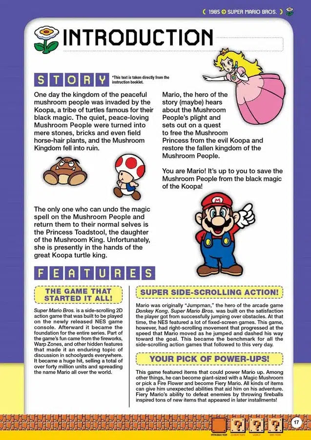 Super Mario Encyclopedia (Nintendo)-Nonfiction: 參考百科 Reference & Encyclopedia-買書書 BuyBookBook