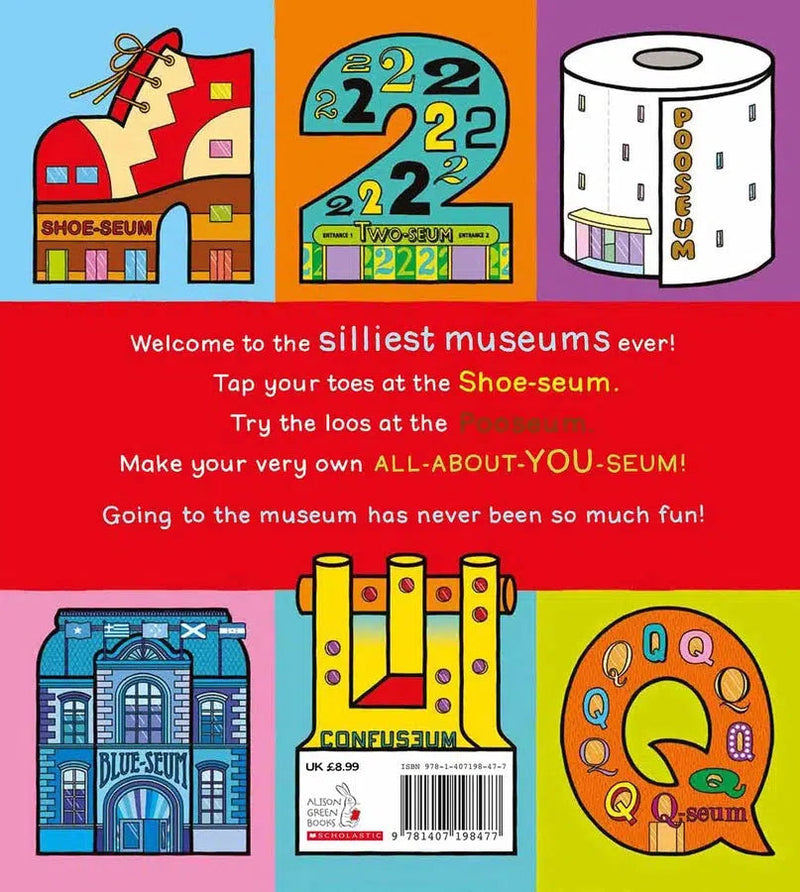 Super Silly Museums (Nick Sharratt) - 買書書 BuyBookBook