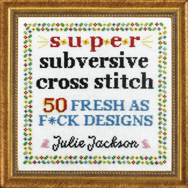 Super Subversive Cross Stitch-Lifestyle and Leisure-買書書 BuyBookBook