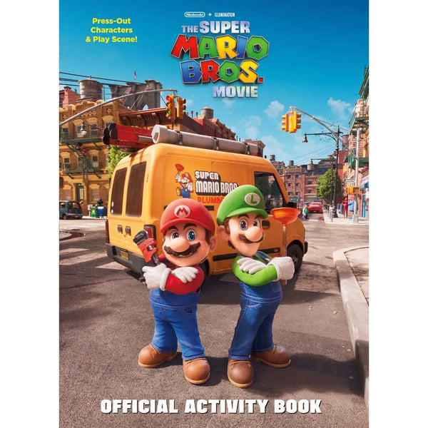 Super Mario Bros. Movie, The - Official Activity Book (Nintendo)-Activity: 繪畫貼紙 Drawing & Sticker-買書書 BuyBookBook