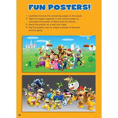 Super Mario Official Sticker Book (Nintendo) (Paperback) PRHUS