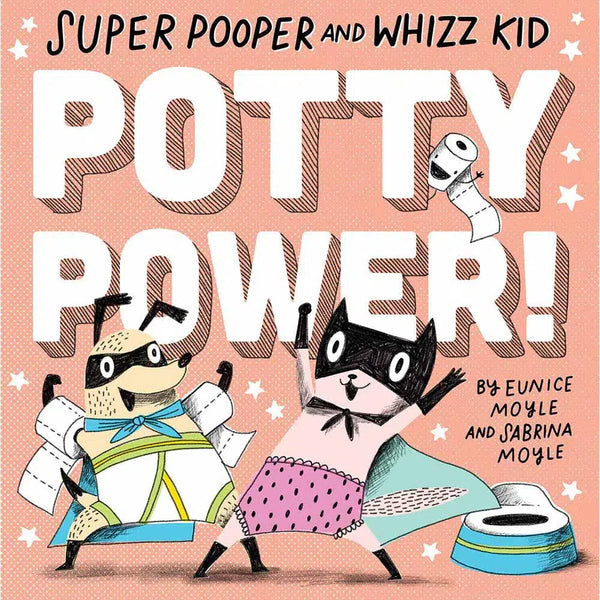 Hello!Lucky Book, A - Super Pooper and Whizz Kid Potty Power! (Board Book) - 買書書 BuyBookBook