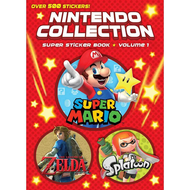 Super Sticker Book Volume 1 (Nintendo) (Paperback) PRHUS