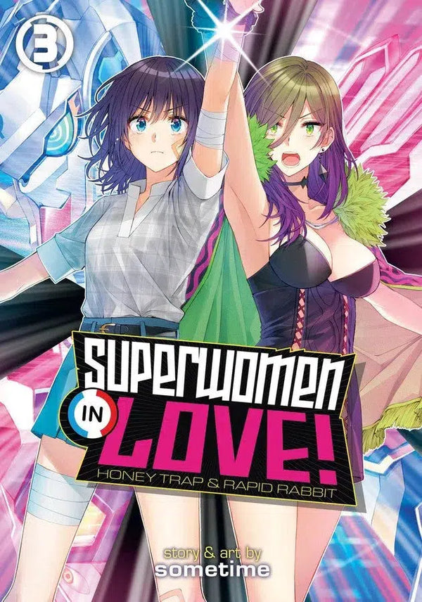 Superwomen in Love! Honey Trap and Rapid Rabbit Vol. 3-Manga: Yuri-買書書 BuyBookBook