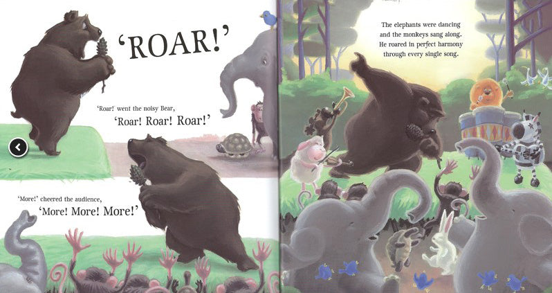 The Very Noisy Bear-Fiction: 兒童繪本 Picture Books-買書書 BuyBookBook