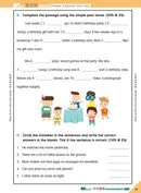 26週小學系列 - 中英數常考試常見題型模擬試卷-補充練習: 綜合練習 Integrated Exercise-買書書 BuyBookBook