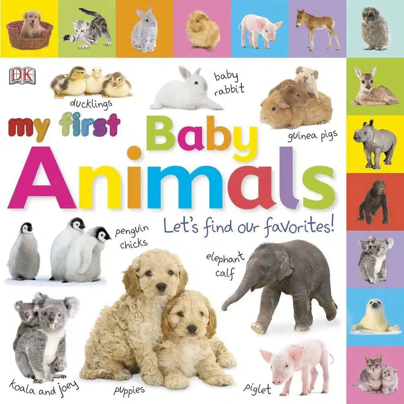 Tabbed Board Books: My First Baby Animals-Children’s / Teenage general interest: Nature and animals-買書書 BuyBookBook