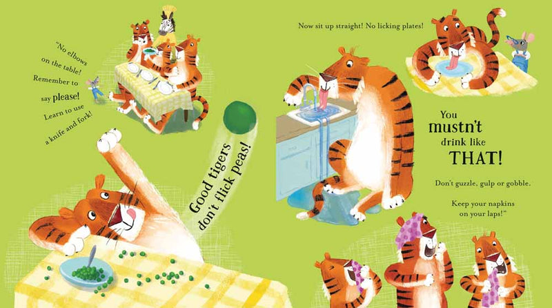 Table Manners for Tigers (Zanna Davidson) Usborne