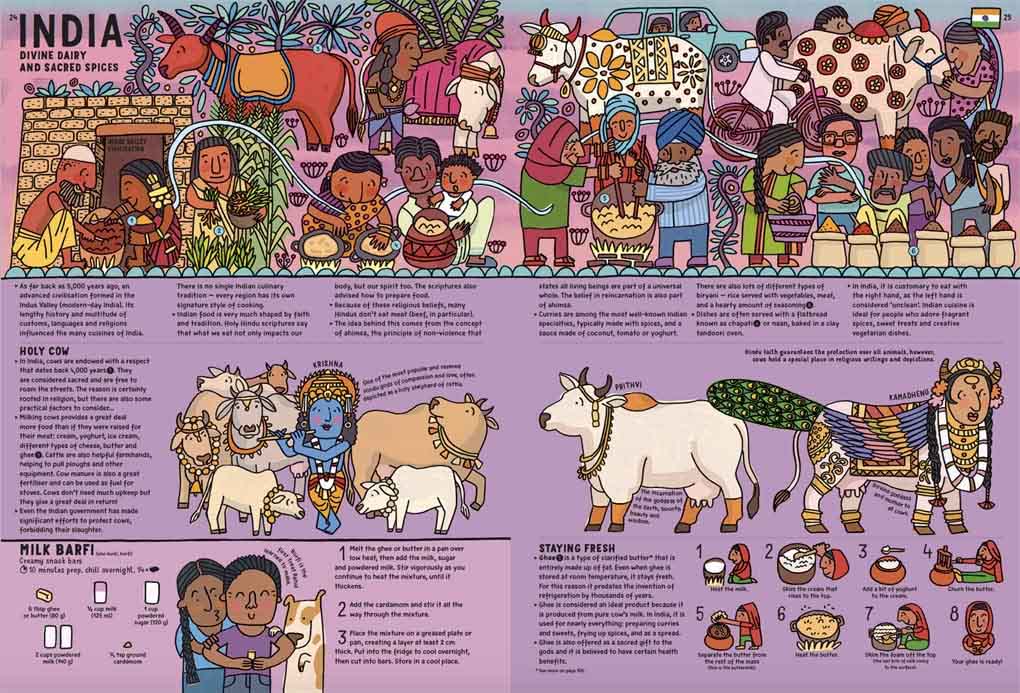 Take a Bite: Eat Your Way Around the World (Aleksandra Mizielinska)-Nonfiction: 參考百科 Reference & Encyclopedia-買書書 BuyBookBook