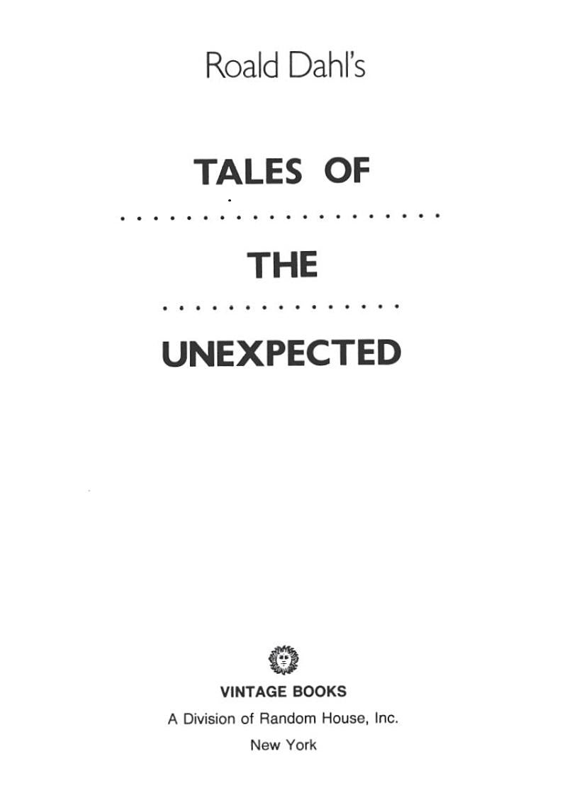 Tales of the Unexpected (Roald Dahl)-Fiction: 劇情故事 General-買書書 BuyBookBook